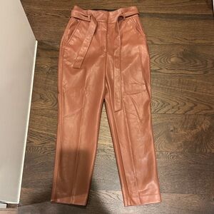 Aritzia Terracotta Cropped Pants